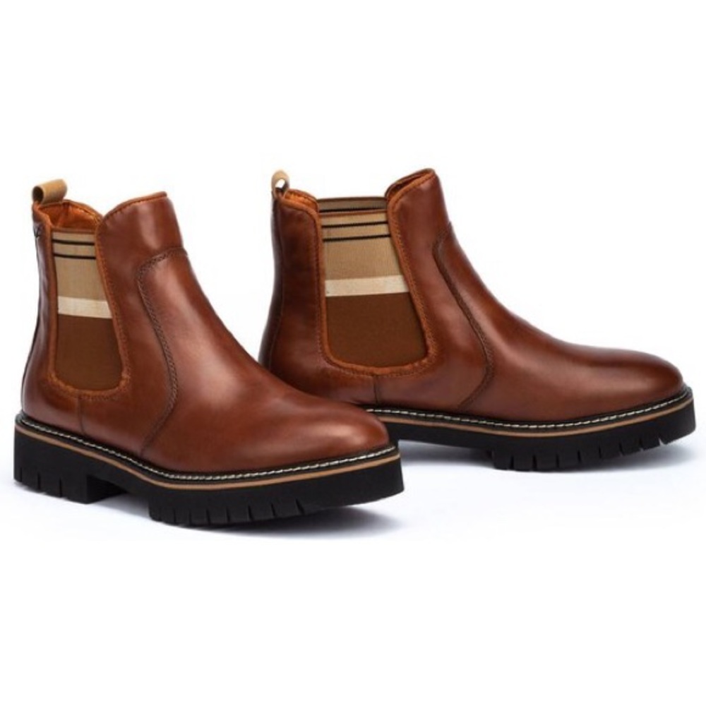 PIKOLINOS ARANDA SLIP ON ANKLE CHELSEA BOOTS